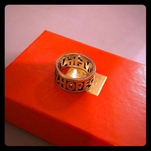 James Avery. Faith Hope Love ring size 7.